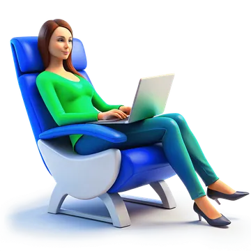 Open Laptop with Coffee Cup on Desk