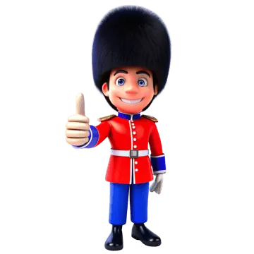 British Gaurd 3D Model, UK ETA
