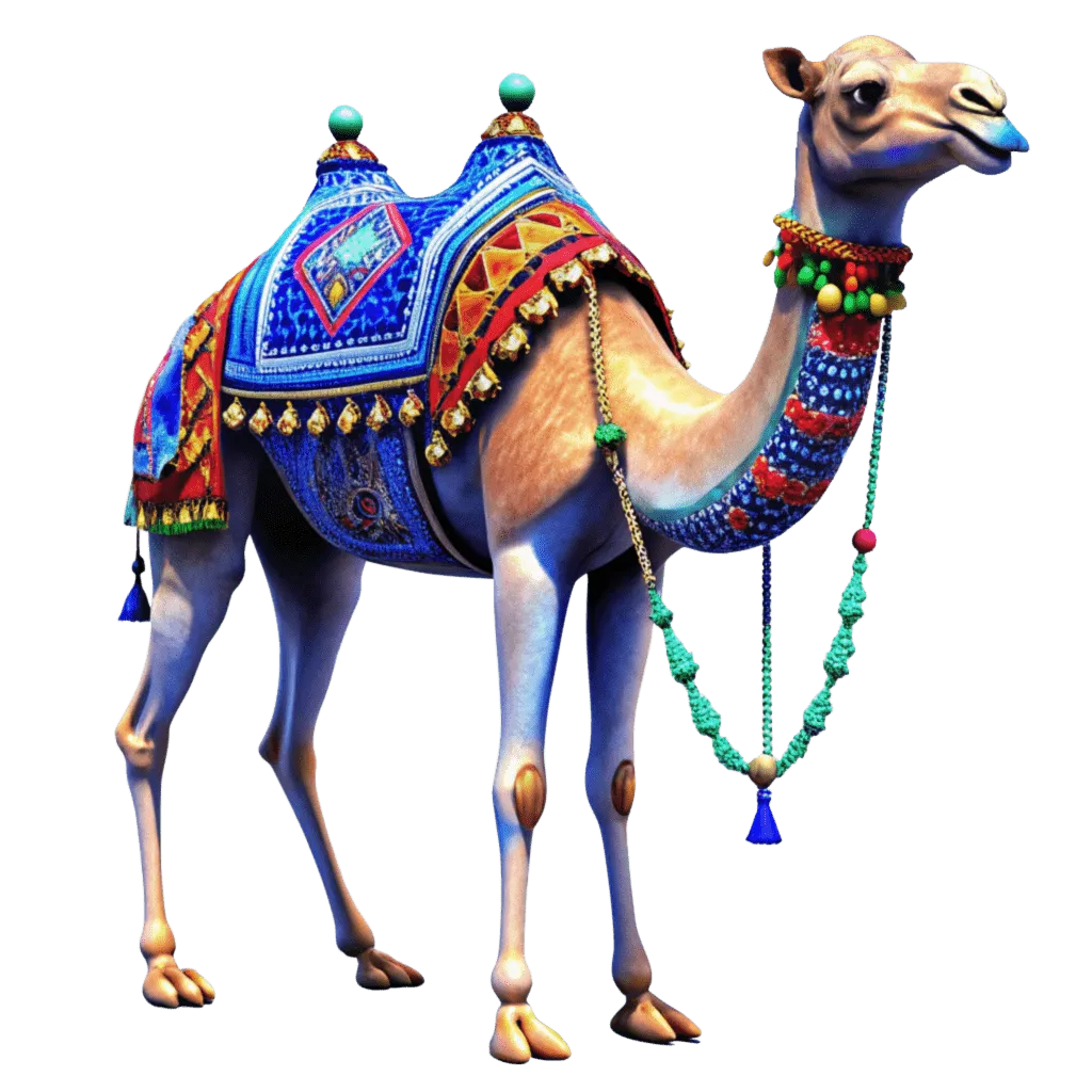 Camel 3D Model, Saudi Arabia eVisa