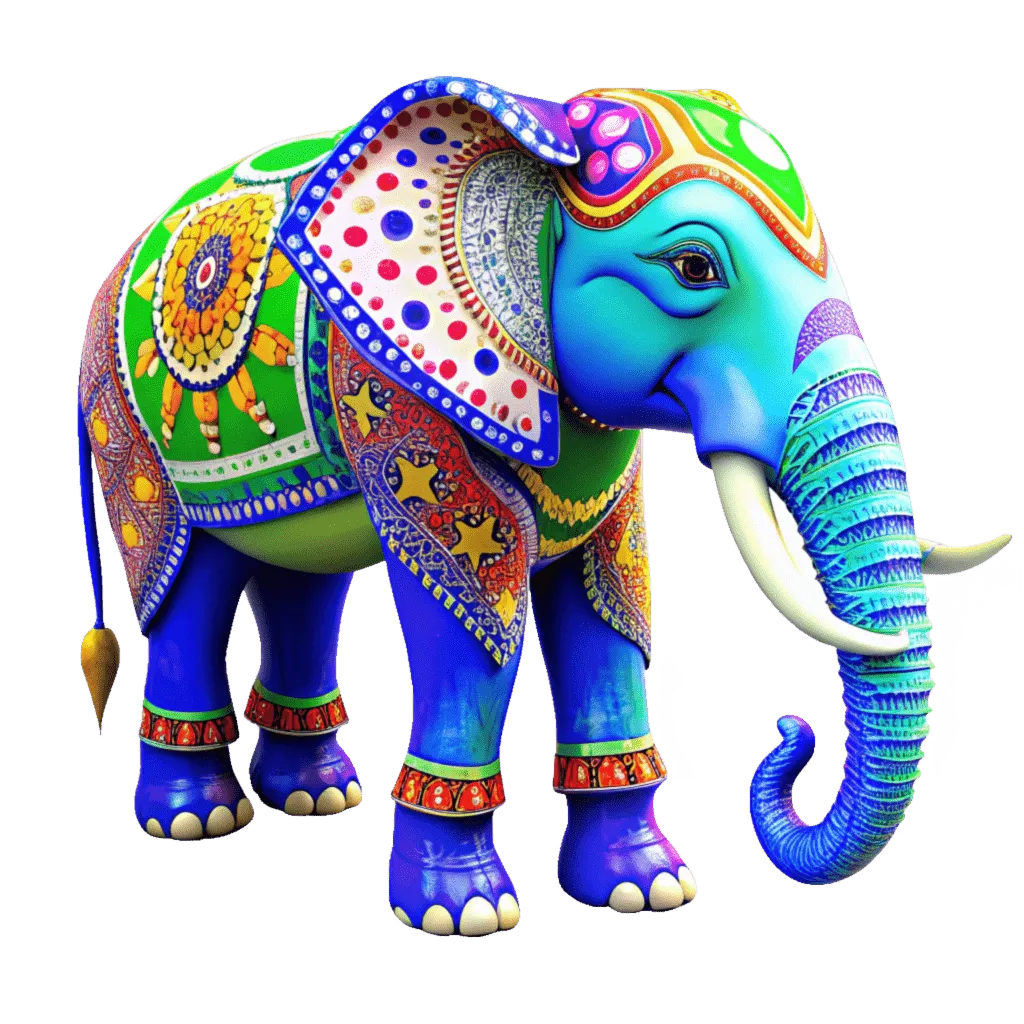 Elephant 3D Model, Sri Lanka Visa